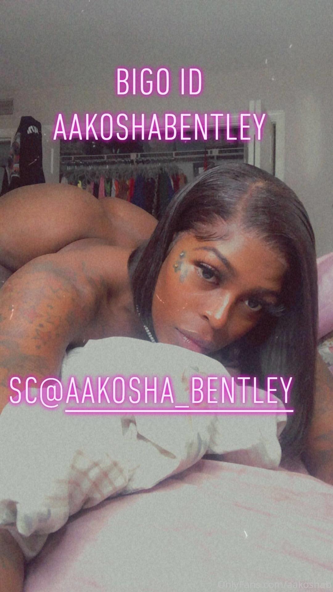 Aakosha Bentley / aakoshab Слитые голые фото с OnlyFans 9
