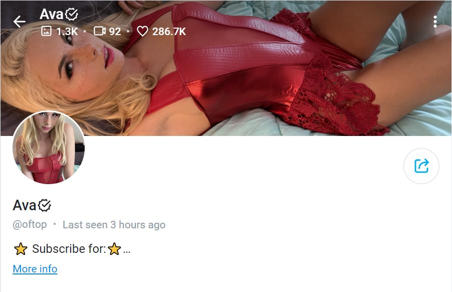 Ava / oftopfree Обнажённые утечки OnlyFans 1