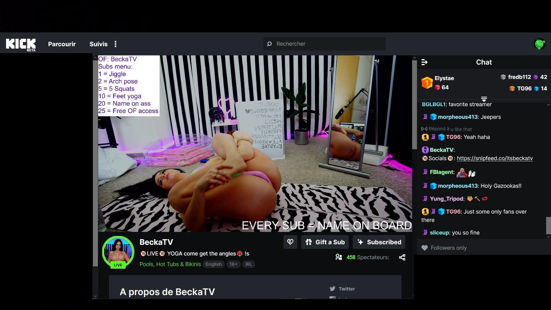 Утечки голых фото BeckaTV с OnlyFans 1