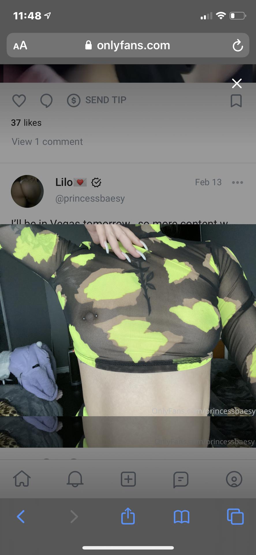 Утечки обнажённых фото Princessbaesy с OnlyFans 1