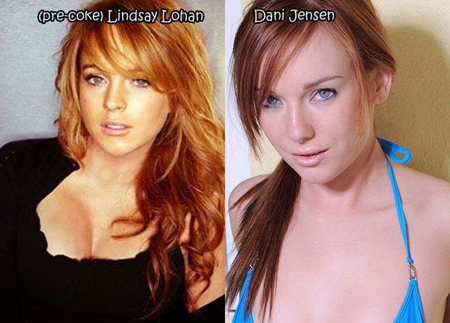24.Lindsay Lohan Dani Jensen