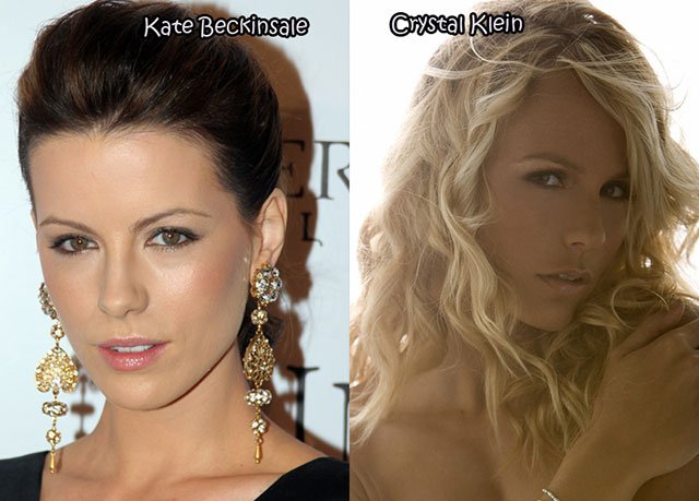 25.Kate Beckinsale Crystal Klein