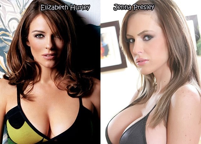 28.Elizabeth Hurley Jenna Presley
