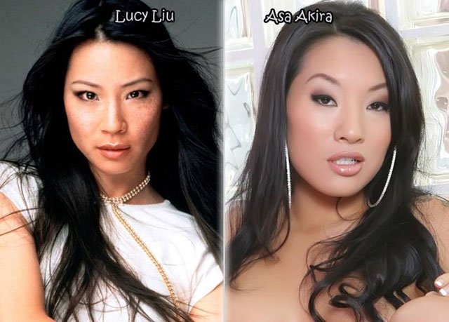 35.Lucy Liu Asa Akira