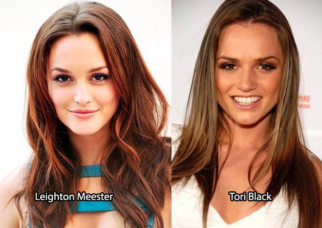 40.Leighton Meester Tori Black