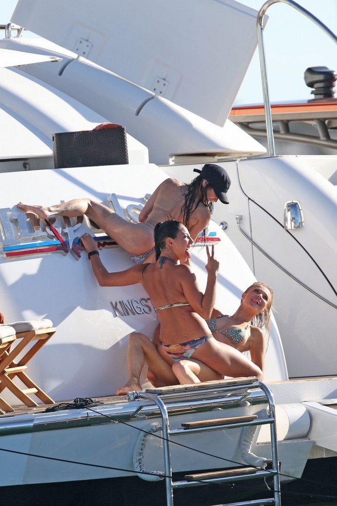 Joanna Krupa in a Bikini Topless42