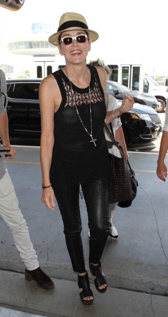 Sharon Stone Braless 2