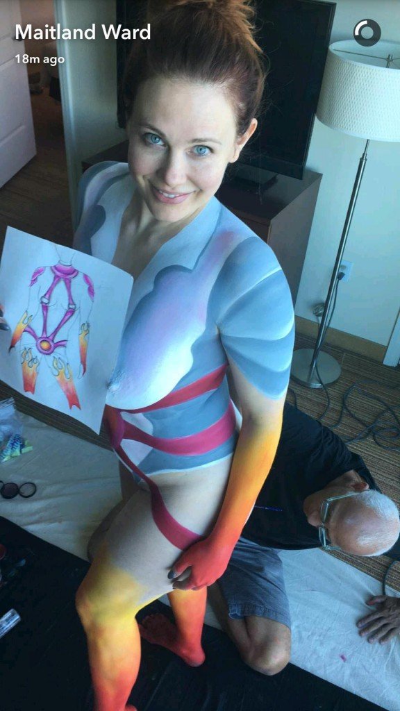 Maitland Ward Baxter Bodypaint 13