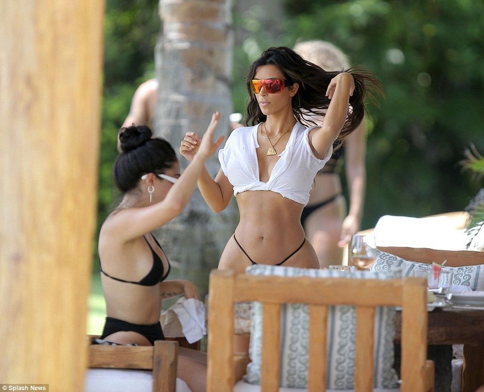 Kim Kardashian See Through 15