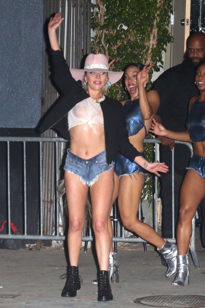 Lady Gaga See Through 1