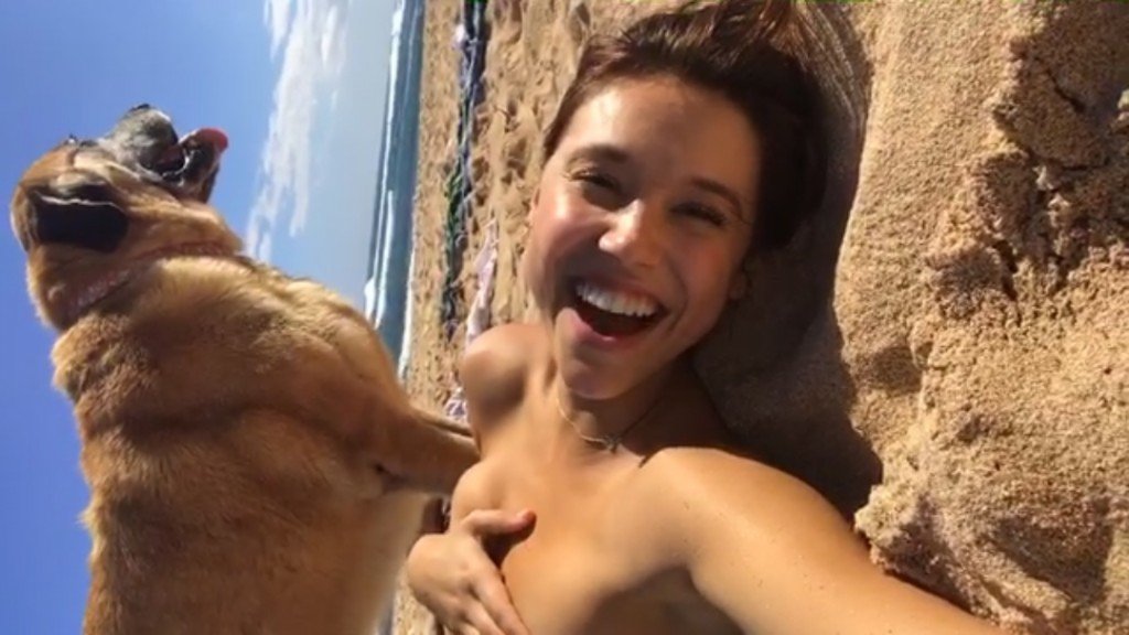 Alexis Ren Topless Snaps 16