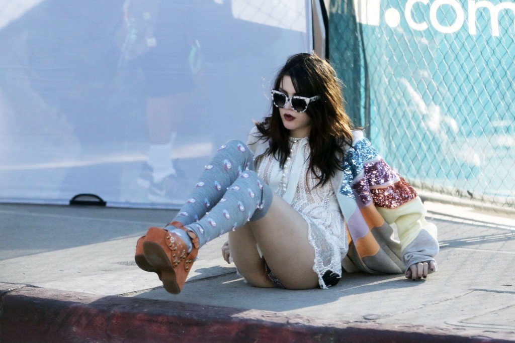 Frances Bean Cobain Pussy Slip 6